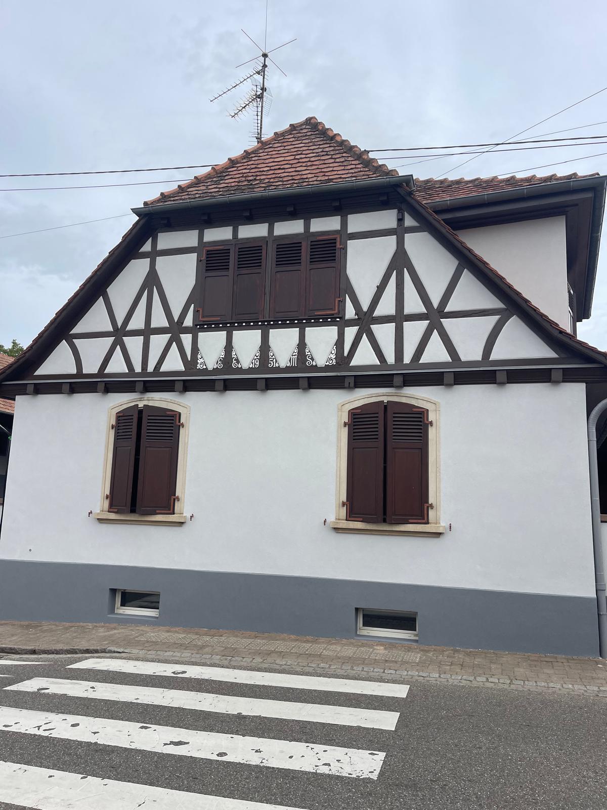 Rénovation de façade en Alsace par Crépi Centre