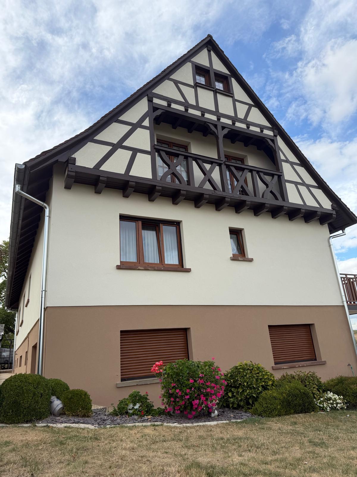 Rénovation de façade en Alsace par Crépi Centre