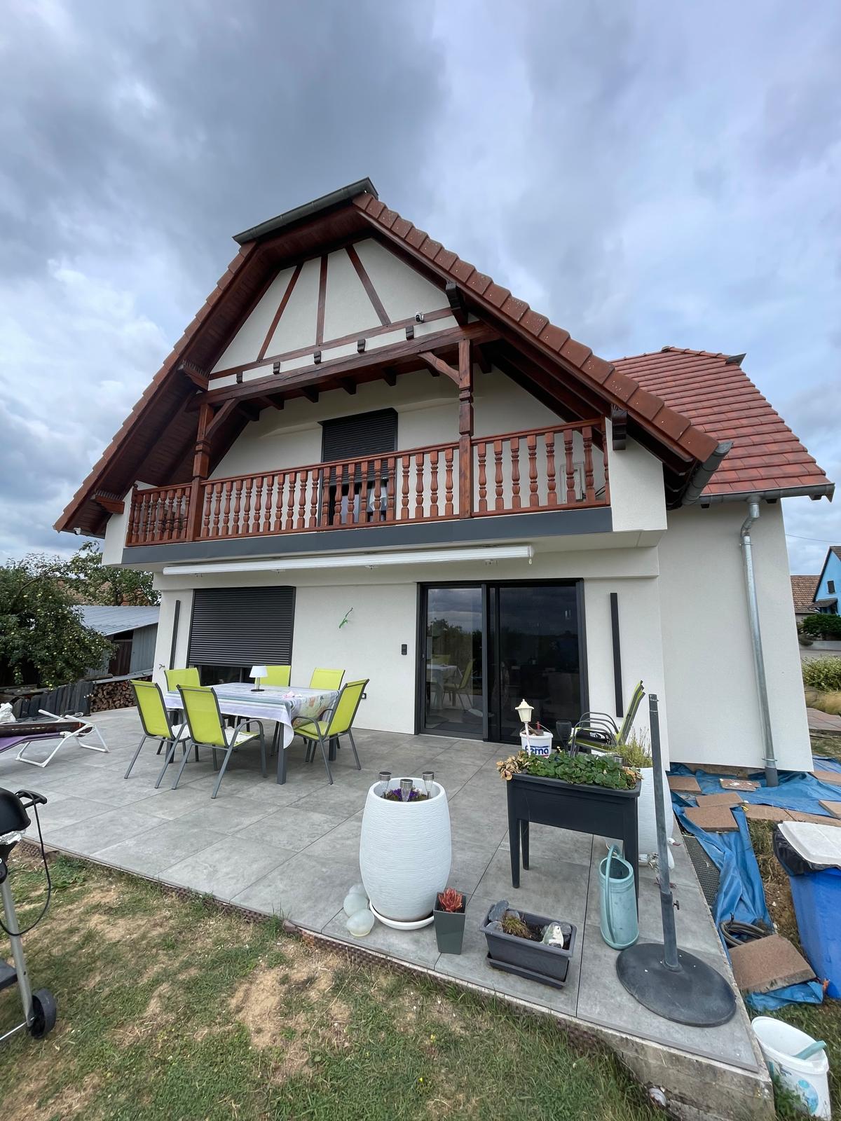 Rénovation de façade en Alsace par Crépi Centre